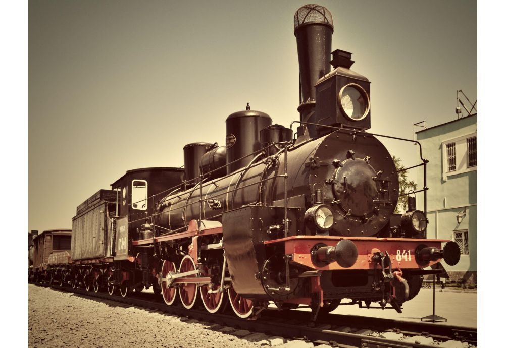 Cazanul unei locomotive cu abur