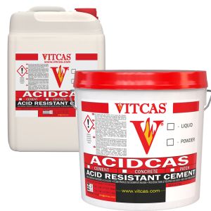 Mortar de ciment antiacid