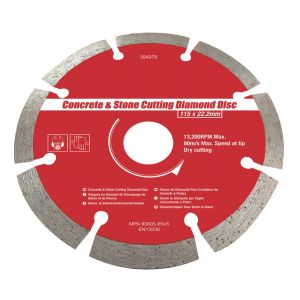 Disc diamantat pentru tăiat cărămidă și beton