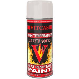 Vopsea spray termorezistentă - crem/bej 800 °C