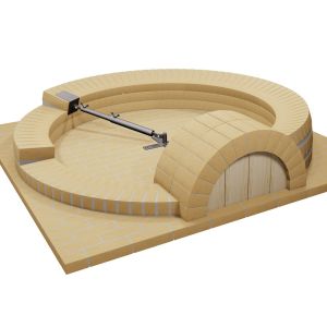 Kit pentru cuptor de pizza de exterior