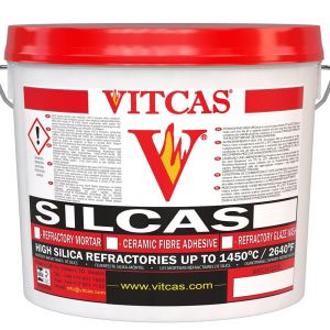 Mortar refractar alb Silcas M 1430 °C