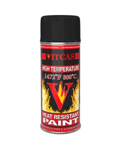 Vopsea spray termorezistentă - negru 800 &deg;C