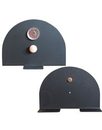 Ușă metalică autoportantă pentru cuptor de exterior
