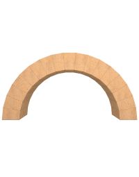 Set de cărămizi refractare pentru arc, 17 bucăți