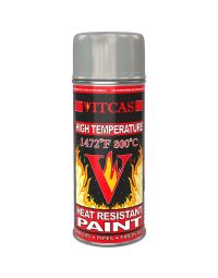 Vopsea termorezistentă spray - argintiu 800 °C