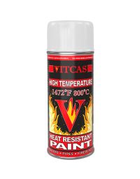 Vopsea spray termorezistentă - albă 800 °C