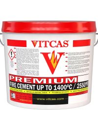 PREMIUM Mastic refractar 1250 °C - 25 kg