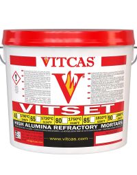 Vitset 80 - mortar refractar gata preparat 1750 °C