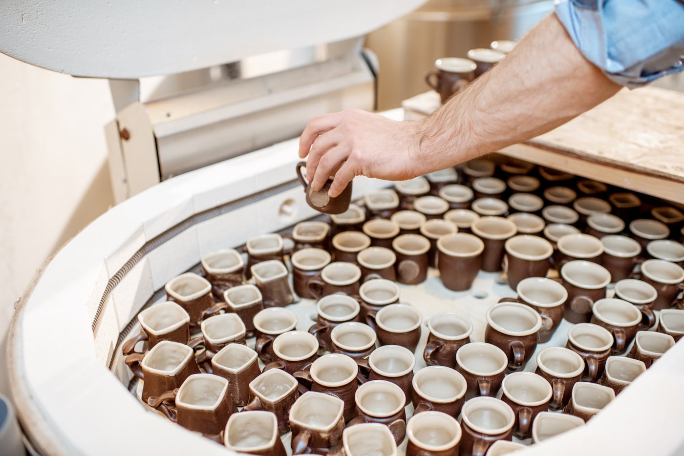 cuptoare cu incarcare pe sus pentru arderea ceramicii